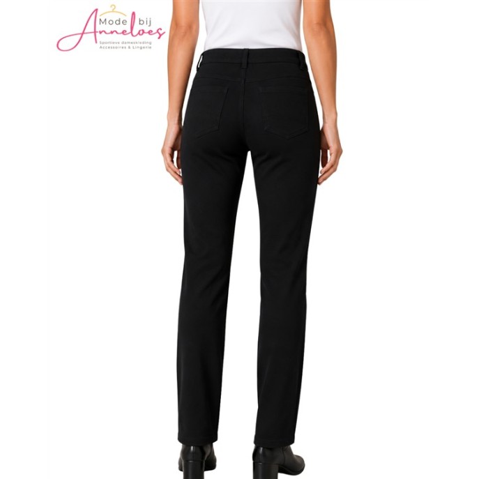 Leona per Donna Broek Doris 1304 punta K-lengte Zwart